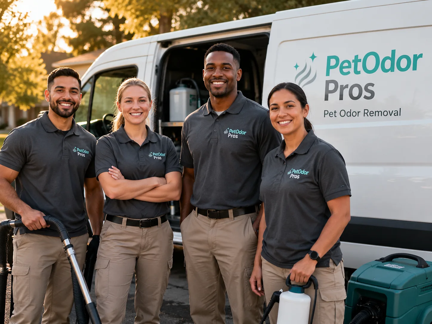 Pet Odor Removal team serving Warwick, MA